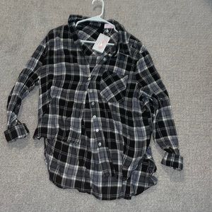 plaid long sleeve